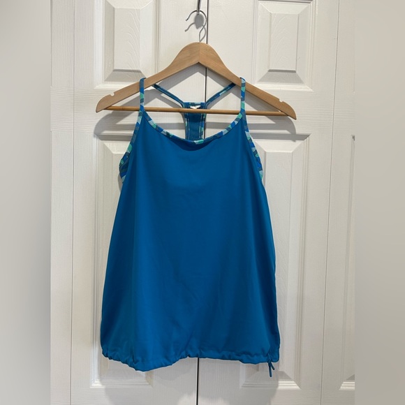 PTP-18”-FABLETICS-Norwalk Tank-Bombay Blue/Impulse Print Blue - Picture 8 of 14